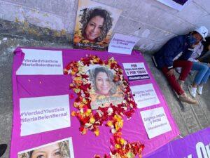 Activistas luchan por un precedente en la lucha contra la violencia de género en el caso de María Belén Bernal"