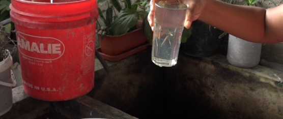 HABITANTES DE CIUDAD VERDE VIVEN INCONFORMES CON EL SISTEMA DE AGUA POTABLE