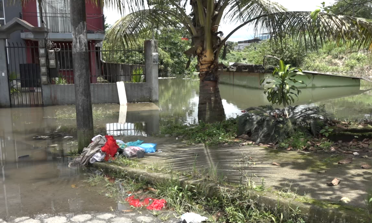 EL INVIERNO CAUSA ESTRAGOS EN VARIOS SECTORES DE SANTO DOMINGO