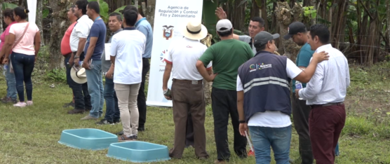 AGROCALIDAD ENTREGÓ  KITS DE BIOSEGURIDAD A ASOCIACIONES DE PEQUEÑOS PRODUCTORES DEL CANTÓN EL CARMEN