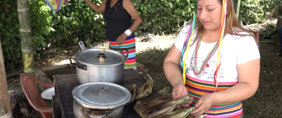 PREPARATIVOS PARA LA FIESTA KASAMA