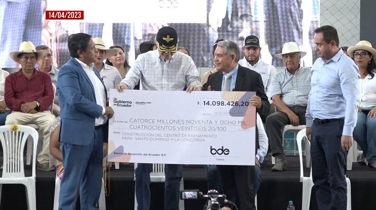 A LA ESPERA DEL DESEMBOLSO DE RECURSOS PARA EL CENTRO DE FAENAMIENTO REGIONAL DE SANTO DOMINGO