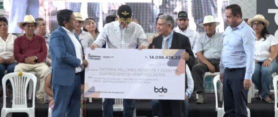 A LA ESPERA DEL DESEMBOLSO DE RECURSOS PARA EL CENTRO DE FAENAMIENTO REGIONAL DE SANTO DOMINGO