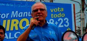 Fallece el exalcalde de Santo Domingo, Víctor Manuel Quirola, a los 82 años