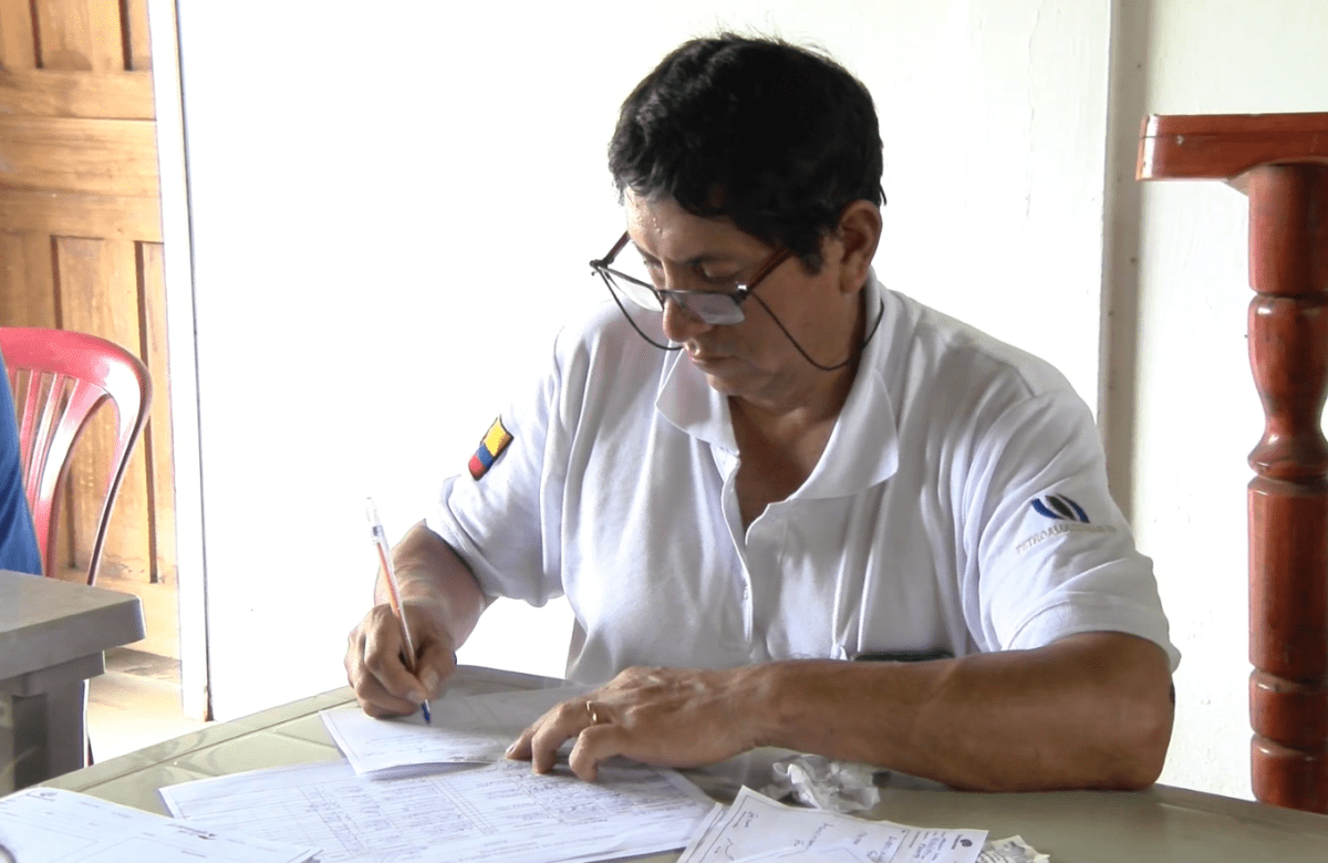 PETROECUADOR REALIZÓ UNA BRIGADA DE SALUD EN EL RECINTO PALMA REAL DE LA PARROQUIA VICHE