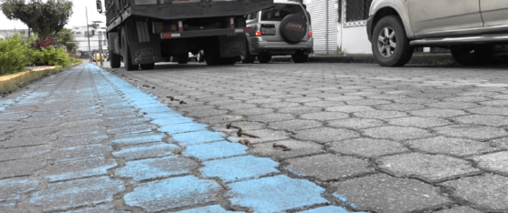 TOTALMENTE DESTRUIDA SE ENCUENTRA LA CICLOVÍA DE LA RÍO ZAMORA