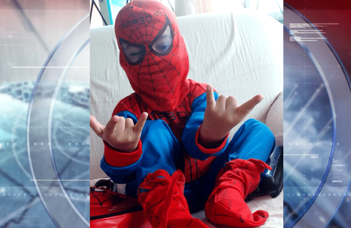 DERICK ES UN NIÑO DE 4 AÑOS QUE TIENE UN TUMOR MUY AGRESIVO EN SU CEREBRO