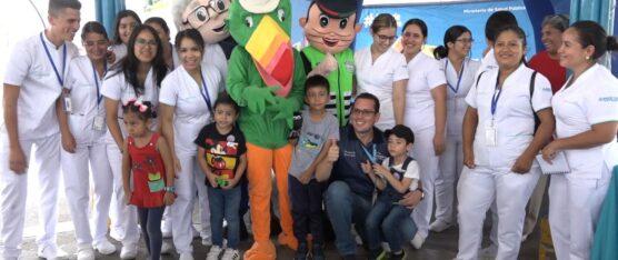 INICIÓ LA SEGUNDA FASE DE LA CAMPAÑA DE VACUNACIÓN CONTRA EL SARAMPIÓN, LA RUBÉOLA Y LA POLIOMIELITIS