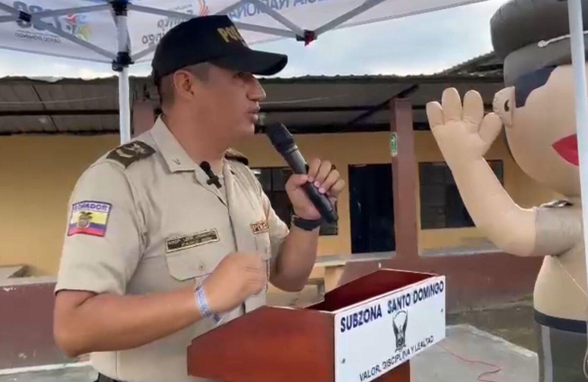 REUNIÓN ENTRE HABITANTES DE PUERTO LIMÓN Y POLICÍA NACIONAL PARA MEJORAR LA SEGURIDAD