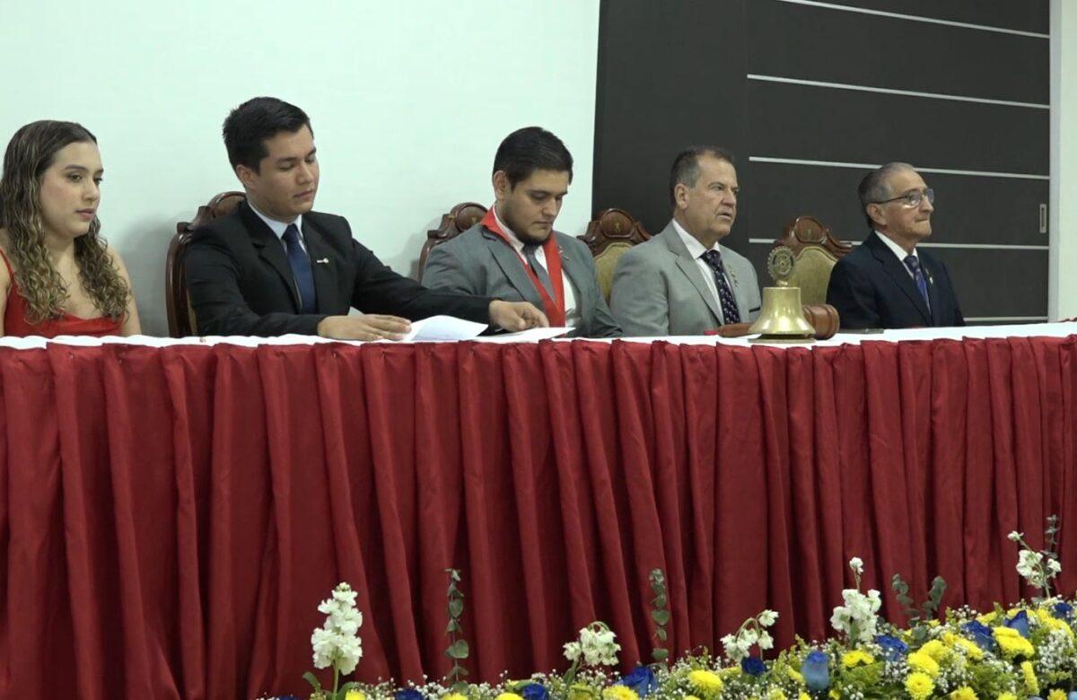 EL FIN DE SEMANA SE DESARROLLÓ EL CAMBIO DE DIRECTIVA EN EL CLUB ROTARACT