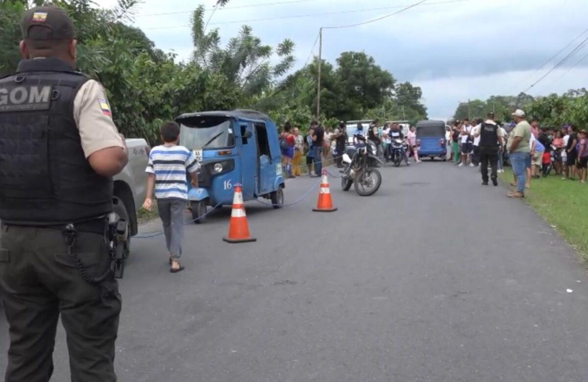 DOS PERSONAS FUERON ASESINADAS AL ESTILO SICARIATO EN EL CANTÓN LA UNIÓN
