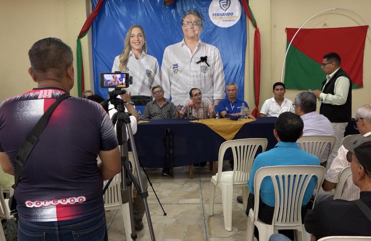 GREMIOS SOCIALES DE SANTO DOMINGO RESPALDAN LA CANDIDATURA DE CHRISTIAN ZURITA