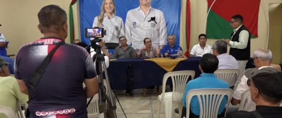 GREMIOS SOCIALES DE SANTO DOMINGO RESPALDAN LA CANDIDATURA DE CHRISTIAN ZURITA