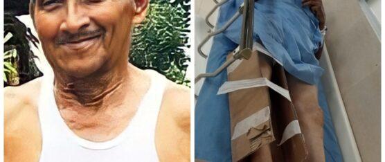 DEMETRIO BARRE SUFRIÓ UN ACCIDENTE Y DEBE SER INTERVENIDO QUIRÚRGICAMENTE