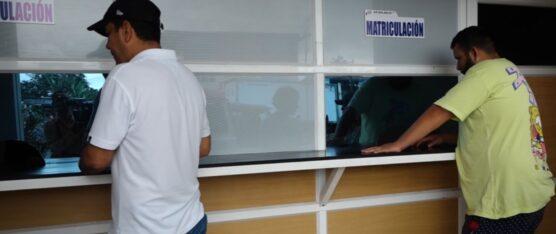 SE RETOMÓ EL SERVICIO DE MATRICULACIÓN VEHICULAR EN LA CONCORDIA, LUEGO DE SUPERAR VARIAS INTERMITENCIAS EN EL SISTEMA DE LA ANT