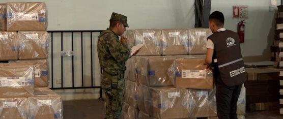 400 MILITARES ESTÁN DISTRIBUIDOS EN LOS 140 RECINTOS ELECTORALES EN SANTO DOMINGO DE LOS TSÁCHILAS