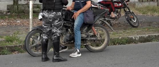 LA POLICÍA EJECUTÓ UN OPERATIVO ANTIDELINCUENCIAL EN LA VÍA AVENTURA