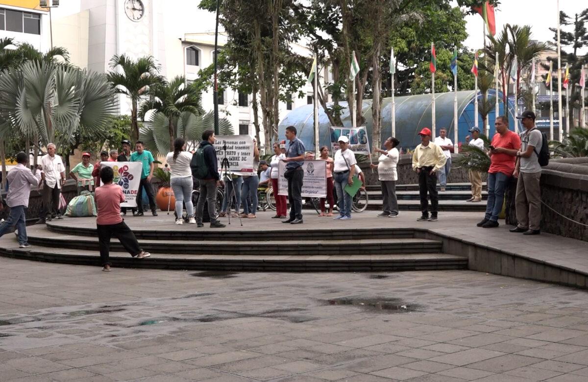 REPRESENTANTES DE 5 ORGANIZACIONES DE PERSONAS CON DISCAPACIDAD SOLICITAN PROYECTOS INCLUSIVOS
