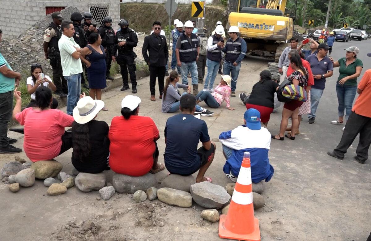 HABITANTES DE LA VÍA AVENTURA SE OPONEN PARA QUE EL PROYECTO OTONGO NO SE EJECUTE