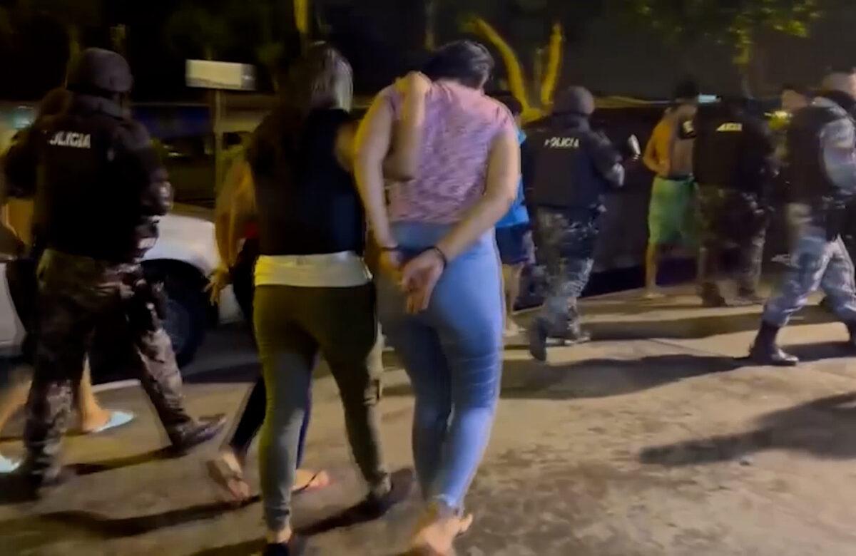 7 PRESUNTOS INTEGRANTES DE LA BANDA TIGUERONES FUERON ARRESTADOS EN ESMERALDAS