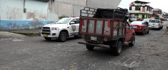 LA CALLE PEDRO VICENTE MALDONADO NO HA SIDO ARREGLADA EN SU TOTALIDAD
