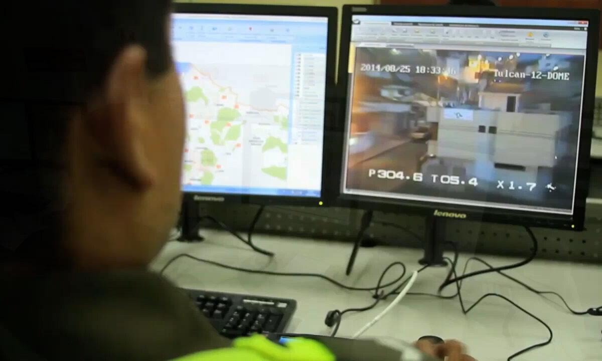 LAS DOS ÚNICAS CÁMARAS DEL ECU 9 11 DE LA PARROQUIA LA UNIÓN NO FUNCIONAN