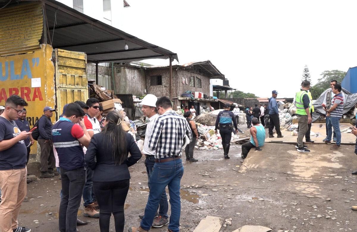 20 MEDIDORES DE AGUA POTABLE FUERON DECOMISADOS EN UNA RECICLADORA EN SANTO DOMINGO