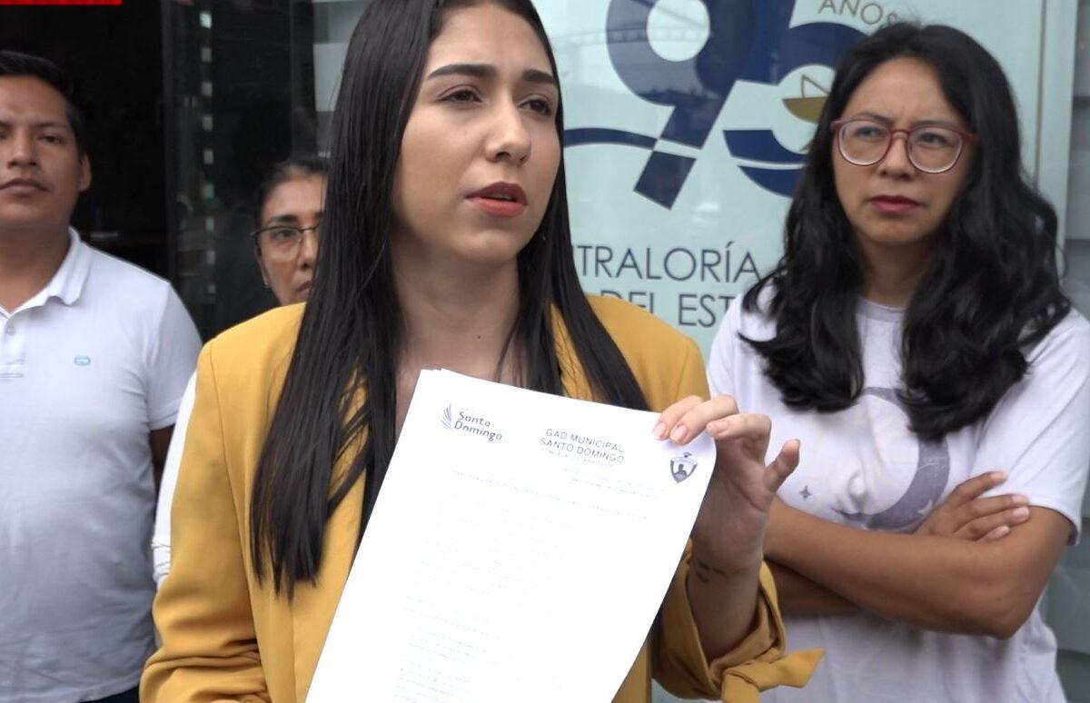 LA CONTRALORÍA GENERAL DEL ESTADO ACEPTÓ LA DENUNCIA PRESENTADA POR LA CONCEJAL LILIANA SILVA