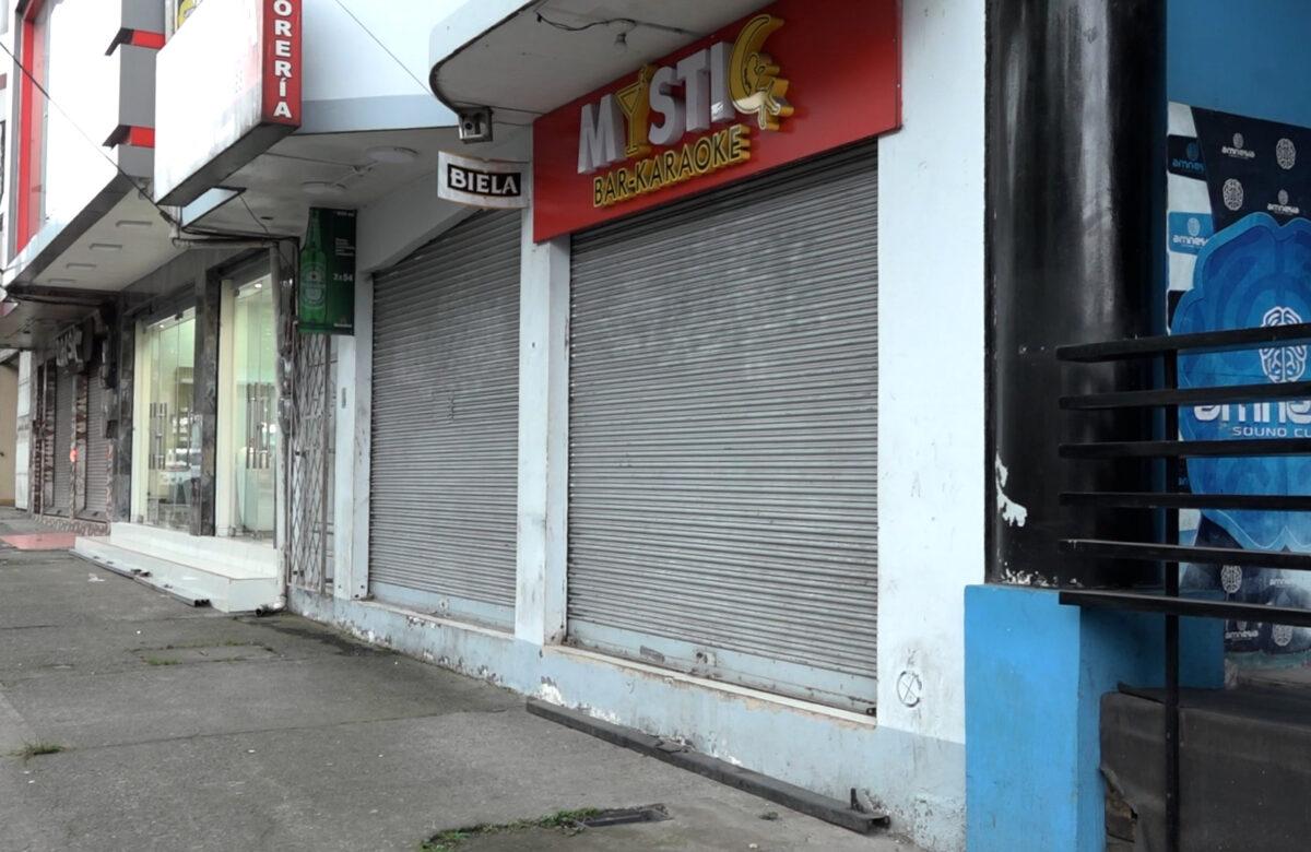 LA INSEGURIDAD AFECTA EL COMERCIO DE LA ZONA ROSA DE SANTO DOMINGO