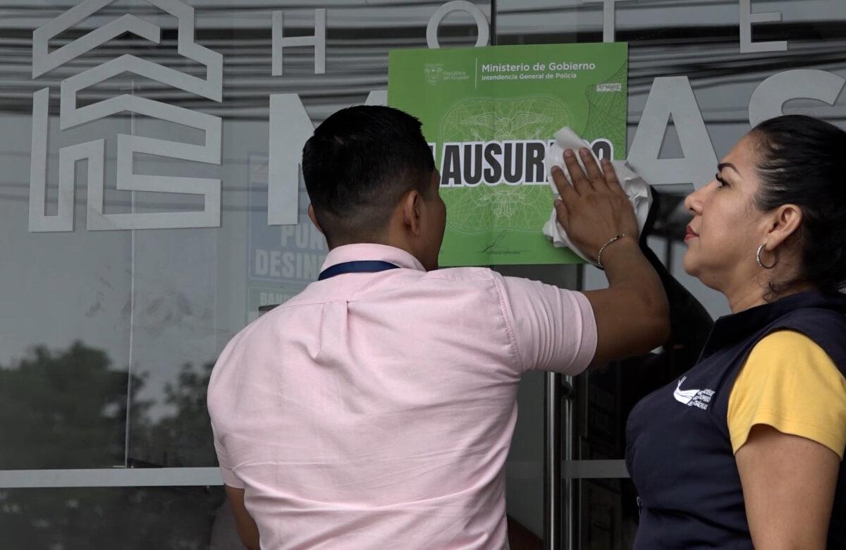 CINCO HOTELES FUERON CLAUSURADOS EN SANTO DOMINGO POR MAL USO DEL PERMISO DE FUNCIONAMIENTO