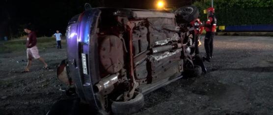 CINCO PERSONAS RESULTARON HERIDAS TRAS UN ACCIDENTE DE TRÁNSITO EN LA UNIÓN