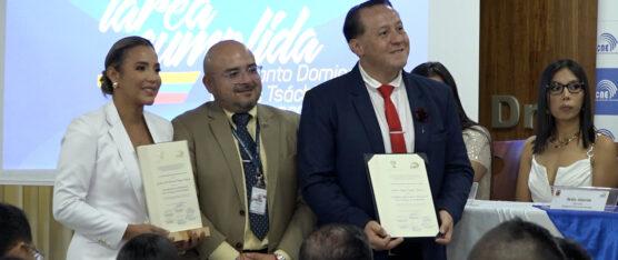 LOS ASAMBLEÍSTAS ELECTOS Y SUS ALTERNOS RECIBIERON SUS CREDENCIALES POR PARTE DEL CNE