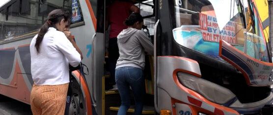 EL CONCEJO MUNICIPAL DE SANTO DOMINGO NO TRATÓ EL TEMA DEL PASAJE DE BUS URBANO