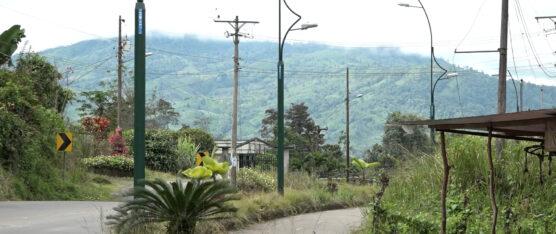 OBRA DE ALUMBRADO PÚBLICO EN LA VÍA AVENTURA SERÍA ENTREGADA A FINALES DE NOVIEMBRE