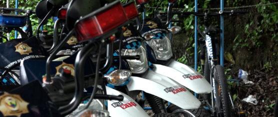 10 MOTOS SE ENCUENTRAN SIN USO EN LOS PATIOS DE LOS AGENTES DE CONTROL MUNICIPAL EN SANTO DOMINGO