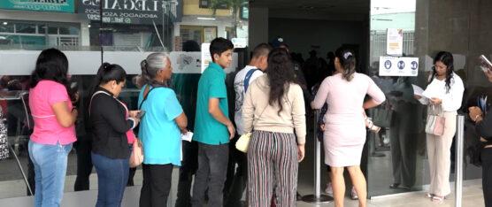 INTERMITENCIAS EN EL SISTEMA DEL REGISTRO CIVIL CAUSÓ MALESTAR EN ALGUNOS USUARIOS