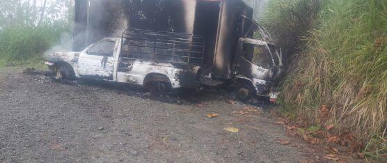 SUPUESTOS LADRONES DE GANADO FUERON INCINERADOS