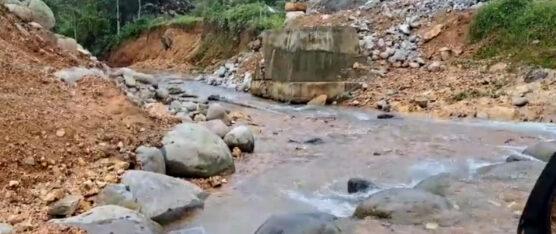 2 PUENTES COLAPSADOS EN LA ZONA RURAL DE PUERTO QUITO