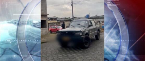 CAMIONETA DEL MINISTERIO DE EDUCACIÓN ROBADA, FUE RECUPERADA POR LA POLICÍA