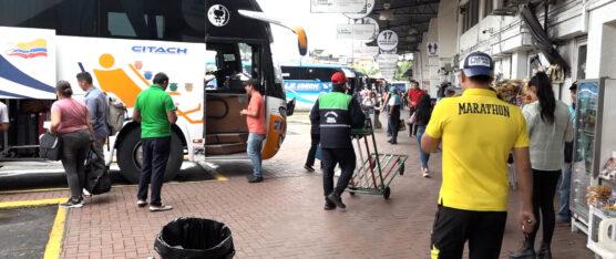 POCAS UNIDADES DE BUSES INTERPROVINCIALES