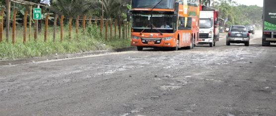 VÍA LAS MERCEDES EN PÉSIMO ESTADO
