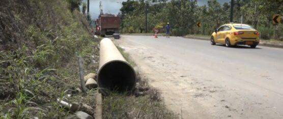 COMUNEROS DE JULIO MORENO, SOLICITAN QUE UNA OBRA NO PASE POR EL CENTRO POBLADO