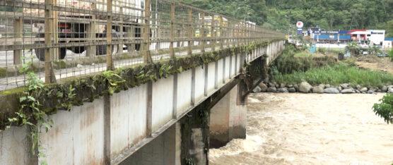 PREOCUPA MAL ESTADO DEL PUENTE EN LA VÍAS LAS MERCEDES
