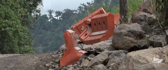 SIGUEN LOS PROBLEMAS EN LA VÍA ALÓAG – SANTO DOMINGO