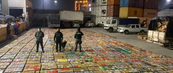 ECUADOR INCAUTA MÁS DE 200 TONELADAS DE DROGA EN LO QUE VA DEL 2024 Y REPORTA DISMINUCIÓN DE LA VIOLENCIA, SEGÚN EL GOBIERNO