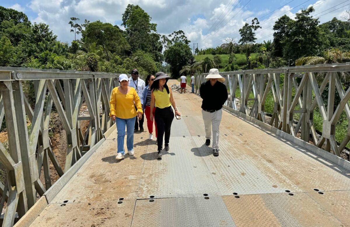 PUENTE BAILEY NO ESTARÁ HABILITADO DURANTE EL FERIADO DE SEMANA SANTA