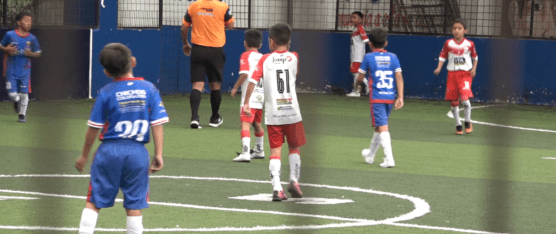EL EQUIPO DE LA SUB 8 DE JAIPADIDA Y CHICHOS COLORADOS SE ENFRENTARON EN UN REÑIDO ENCUENTRO DE FÚTBOL