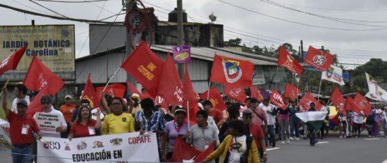 REALIZAN UNA MOVILIZACIÓN NACIONAL POR LA EDUCACIÓN PÚBLICA