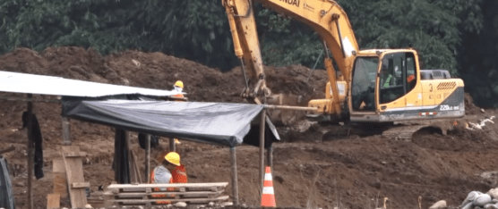 AVANZAN LOS TRABAJOS EN EL CENTRO DE FAENAMIENTO REGIONAL DE SANTO DOMINGO