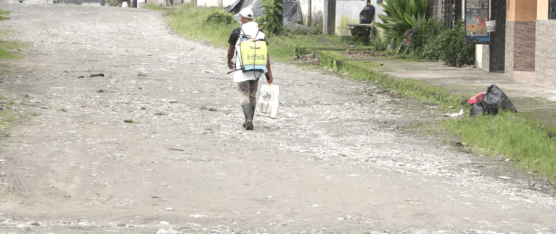 EN PÉSIMAS CONDICIONES SE ENCUENTRA LA CALLE GASPAR DE VILLARROEL